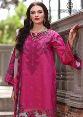 3PCs SUMMER DIGITAL PRINTED LAWN DRESS RL-1073