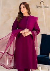3PCs SUMMER EMBROIDERED LAWN DRESS RL-1079