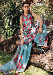 3PCs SUMMER DIGITAL PRINTED LAWN DRESS RL-1083