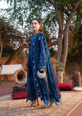 3PCs SUMMER EMBROIDERED LAWN DRESS RL-1086