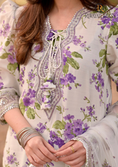 3PCs SUMMER DIGITAL PRINTED LAWN DRESS RL-1091