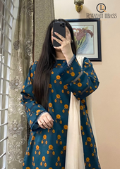 3PCs SUMMER DIGITAL PRINTED LAWN DRESS RL-1092