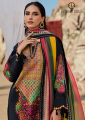 3PCs SUMMER EMBROIDERED LAWN DRESS RL-1100