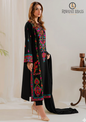 3PCs SUMMER EMBROIDERED LAWN DRESS RL-1105