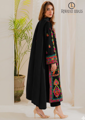 3PCs SUMMER EMBROIDERED LAWN DRESS RL-1105
