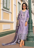 3 Piece Unstitched Heavy Embroidered Lawn Suit With Digital Printed Silk Dupatta RL-603