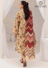 Winter Unstitched 3PCs Digital Printed Karandi Dress With Digital Printed Karandi Shawl RL-662