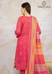 Winter Unstitched 3PCs Digital Printed Karandi Dress With Digital Printed Karandi Shawl RL-665