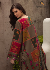 3PCs SUMMER DIGITAL PRINTED LAWN DRESS RL-683