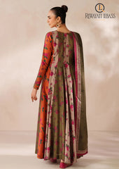 Winter Unstitched 3PCs Digital Printed Karandi Dress With Digital Printed Karandi Shawl RL-695