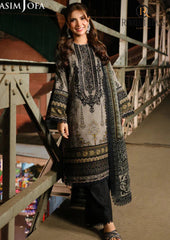 Winter Unstitched 3PCs Digital Printed Karandi Dress With Digital Printed Karandi Shawl RL-699