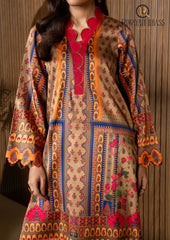 Winter Unstitched 3PCs Digital Printed Karandi Dress With Digital Printed Karandi Shawl RL-701