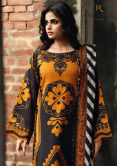 Winter Unstitched 3PCs Digital Printed Karandi Dress With Digital Printed Karandi Shawl RL-705