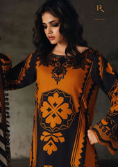 Winter Unstitched 3PCs Digital Printed Karandi Dress With Digital Printed Karandi Shawl RL-705