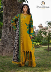 Winter Unstitched 3PCs Digital Printed Karandi Dress With Digital Printed Karandi Shawl RL-706