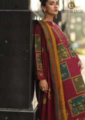 Winter Unstitched 3PCs Digital Printed Karandi Dress With Digital Printed Karandi Shawl RL-710