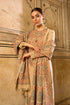 3PC Embroidered Dhanak Suit with Heavy Embroidered Dhanak Shawl-RL915