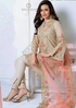 GullAhmed Embroided 3pc Lawn dress with embroidered Bamber chiffon dupatta-RL396