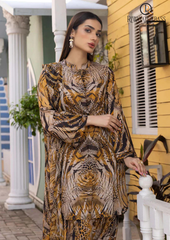 Summer Unstitched 3PC Lawn Printed Shirt With Diamond Dupatta RL-131