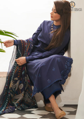 Summer Unstitched 3PC Lawn Embroidered Shirt With Monar Dupatta RL-144