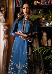 Summer Unstitched 3PC Lawn Embroidered Shirt With Monar Dupatta RL-145