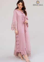 Summer Unstitched 3PC Lawn Embroidered Shirt With Organza Dupatta RL-157