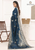 Unstitched 3PCs Embroidered Velvet Dress With Printed Organza Brosha Dupatta RL-706