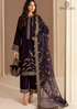 Winter Unstitched 3PCs Embroidered Velvet Dress With Shamooz Silk Trouser RL-793