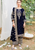 Winter Unstitched 3PCs Velvet Embroidered Dress With Velvet Embroidered Shawl RL-806