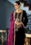 Winter Unstitched 3PCs Velvet Dress With Embroidered Organza Dupatta RL-716