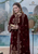 Winter Unstitched Embroidered Velvet 3PCs With Velvet Shawl Winter Collection RL-762