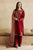 3Pc Embroidered Dhanak Suit with Heavy Embroidered Dhanak Shawll-RL967