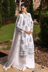 Bareeze -Embroided 3pc lawn dress with embroidered chiffon dupatta-RL3061