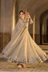 NISHAT LINEN Maxi style embroidered Organza 3 pc dress-RL1022