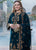 Embroidered Velvet Three piece With Velvet Shawl Winter Collection-RL1050