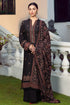 Embroidered Dhanak Suit with Heavy Embroidered Dhanak Shawl-RL1051