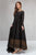 Maria B, unstiched 3 piece kataan silk frock style embroidered suit-RL1041